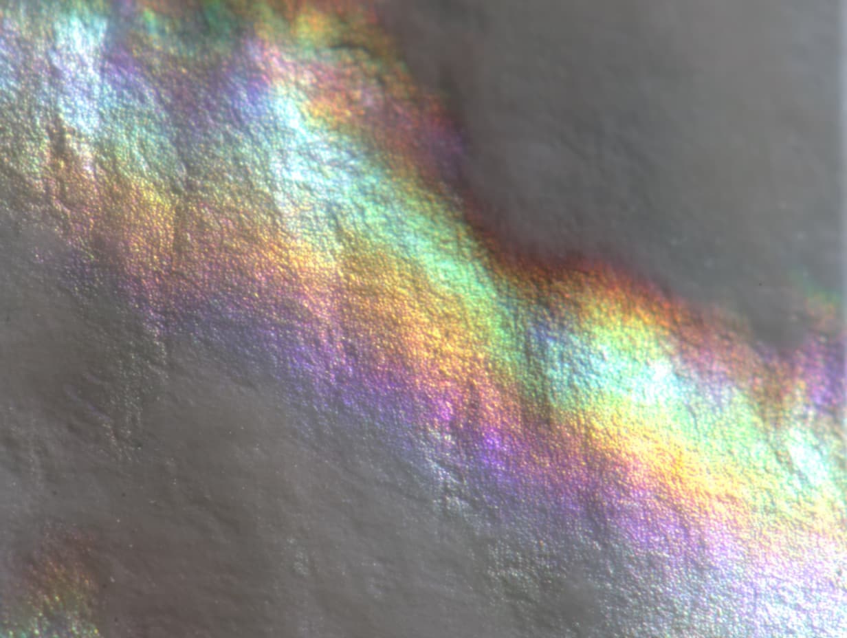 Abstract swirling translucent artwork