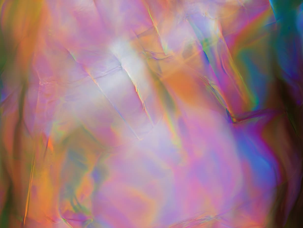 Abstract translucent artwork
